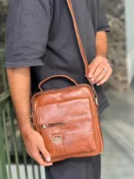 TANWOOD  Leather Rugged Sling - Bag - Image 5