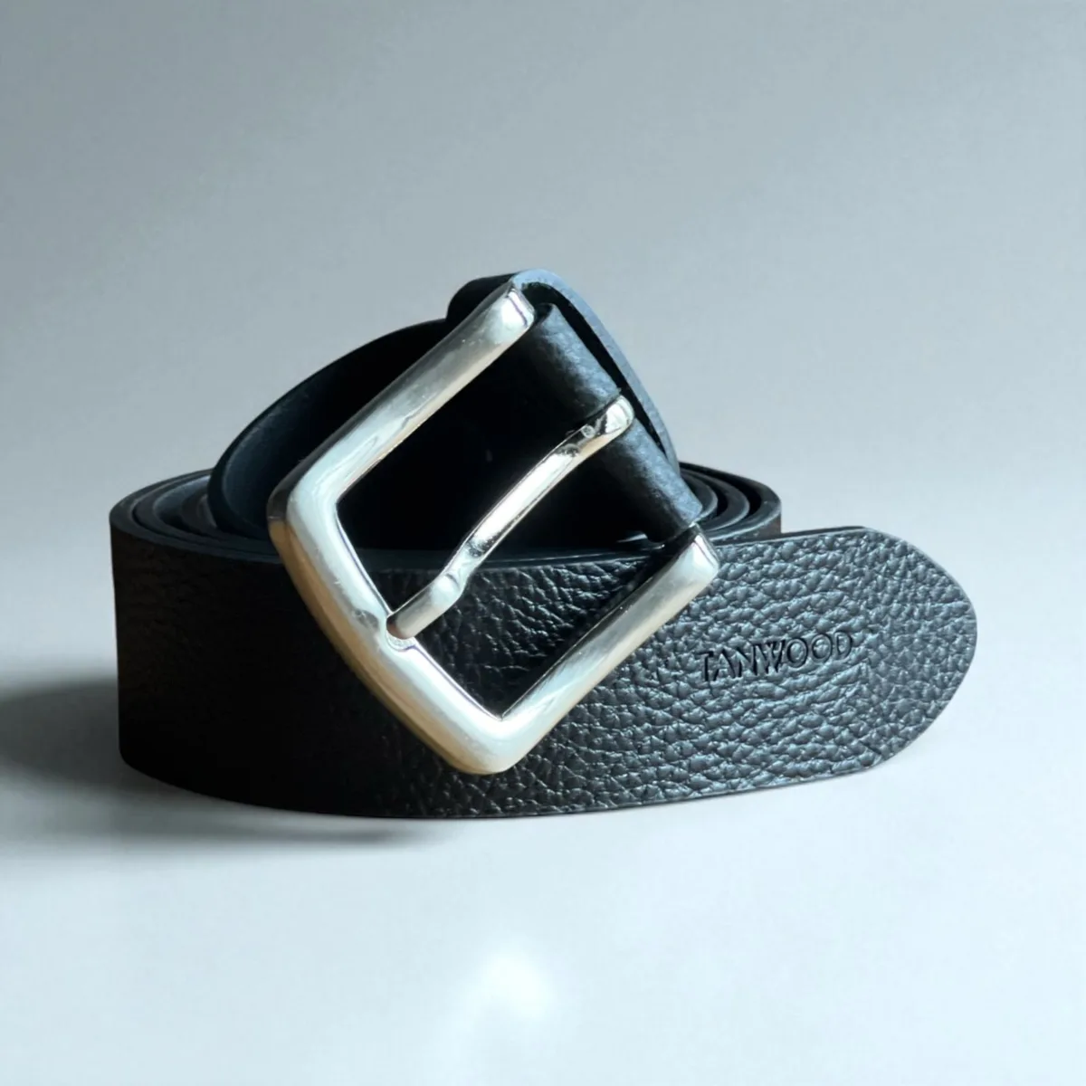 TANWOOD Pure Leather Retro Belt - Image 5