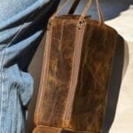 TANWOOD LEATHER Large Toiletry - Bag