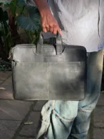 TANWOOD Leather Gentlemen 15-Inch - Laptop Bag - Image 9