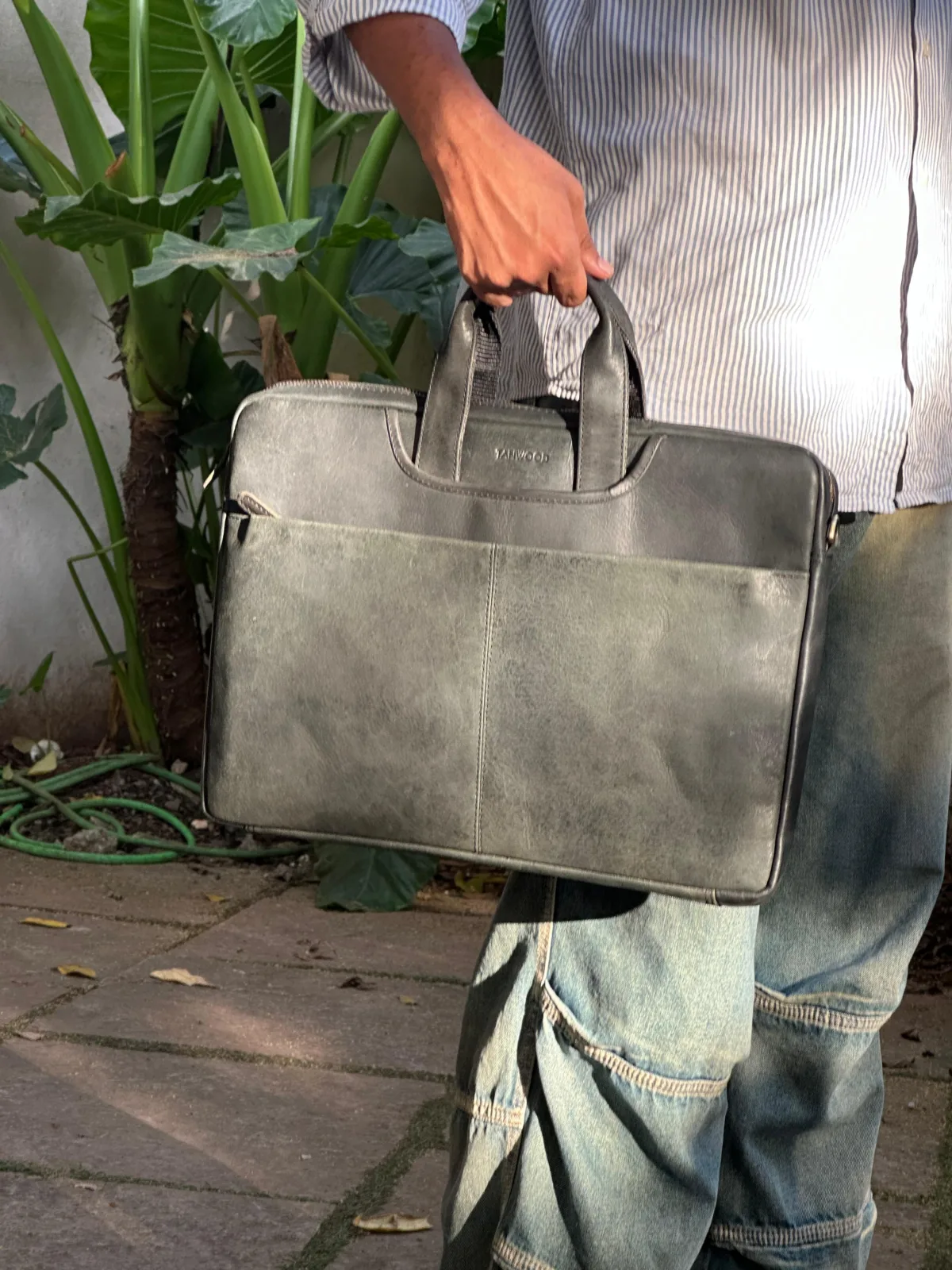 TANWOOD Leather Gentlemen 15-Inch - Laptop Bag - Image 10