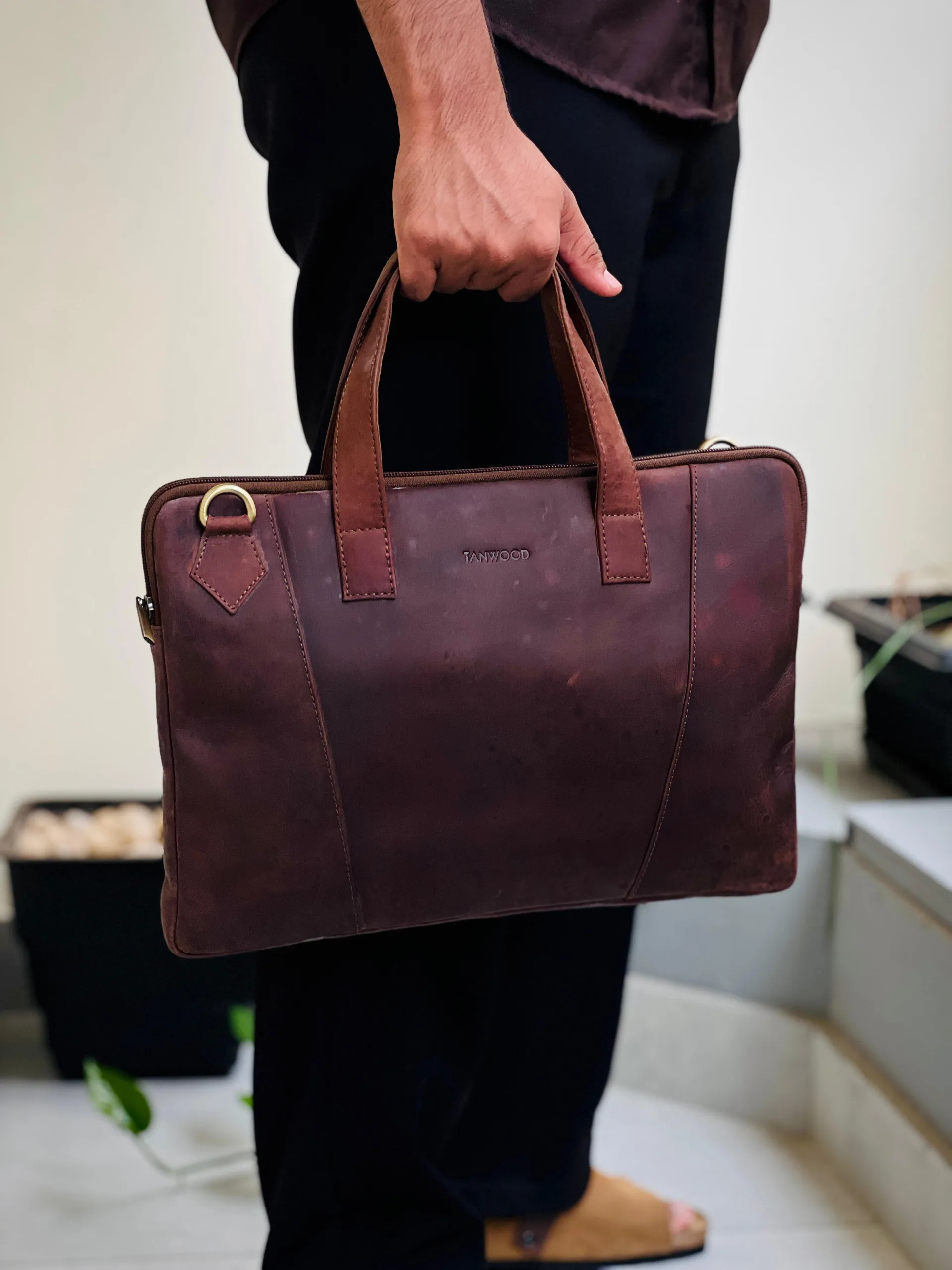 WhatsApp Image 2026-07-07 at 3.50.44 PM TANWOOD compact 14 inch laptop bags - Image 1