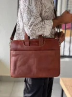 TANWOOD Leather Gentlemen 15-Inch - Laptop Bag - Image 4