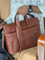 TANWOOD Leather Gentlemen 15-Inch - Laptop Bag - Image 5