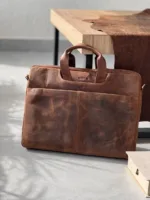 TANWOOD Leather Gentlemen 15-Inch - Laptop Bag