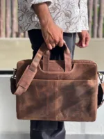 TANWOOD Leather Gentlemen 15-Inch - Laptop Bag - Image 9