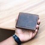 TANWOOD Leather Rugged Bifold Wallet - RFID