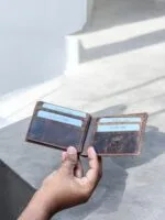 TANWOOD Leather Rugged Bifold Wallet - RFID - Image 3