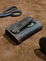 TANWOOD Leather TRIFOLD  POPUP Card Wallet - RFID - Image 4