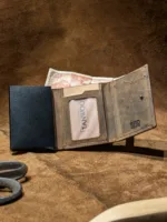 TANWOOD Leather TRIFOLD  POPUP Card Wallet - RFID - Image 5