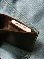 TANWOOD Leather Utility Bifold Wallet - RFID - Image 5