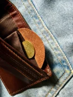 TANWOOD Leather Utility Bifold Wallet - RFID - Image 6