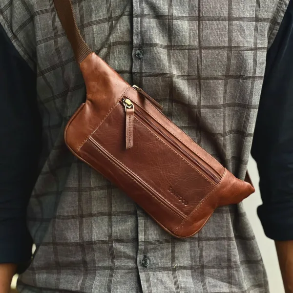 TANWOOD LEATHER Minimalistic Fanny - pack
