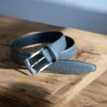 TANWOOD LEATHER Grey Belt - 30mm