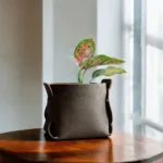 TANWOOD Pure leather multipurpose storage basket