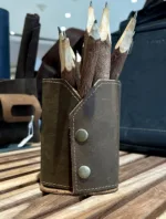 TANWOOD PURE LEATHER STITCH LESS PEN - HOLDER - Image 5