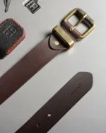 TANWOOD Pure Leather Vintage Raw - Belt - Image 3