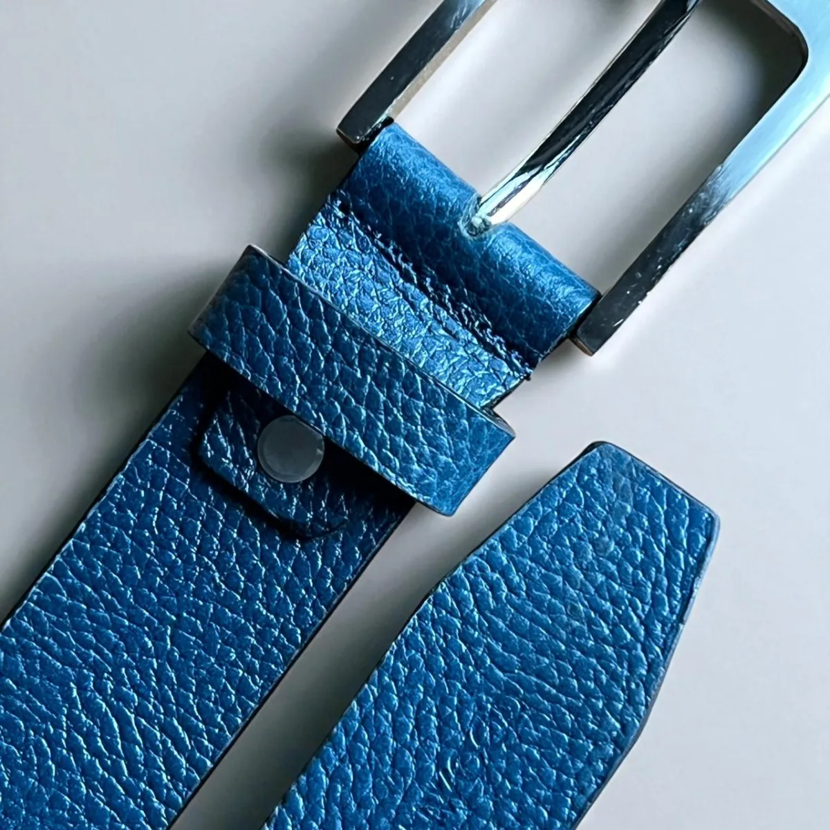 TANWOOD PURE LEATHER - BLUE BELT - Image 4