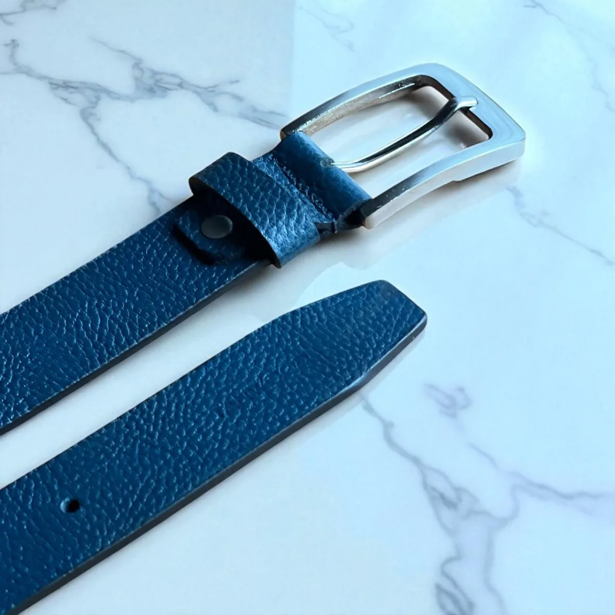 TANWOOD PURE LEATHER - BLUE BELT - Image 1