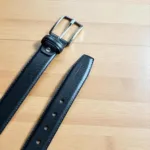 TANWOOD LEATHER Cooper Black -Belt
