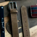 TANWOOD LEATHER Suede crafted - Belt