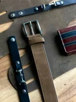 TANWOOD LEATHER Suede crafted - Belt - Image 3