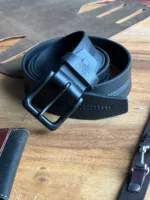 TANWOOD PURE LEATHER HECTOR BELT - Black - Image 2