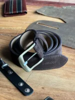 TANWOOD LEATHER Suede crafted - Belt - Image 6