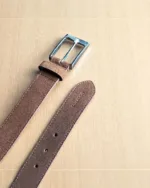 TANWOOD LEATHER Suede crafted - Belt - Image 9