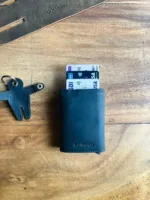 TANWOOD Leather TRIFOLD  POPUP Card Wallet - RFID - Image 10