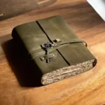 TANWOOD PURE  LEATHER Heritage Journal with Key