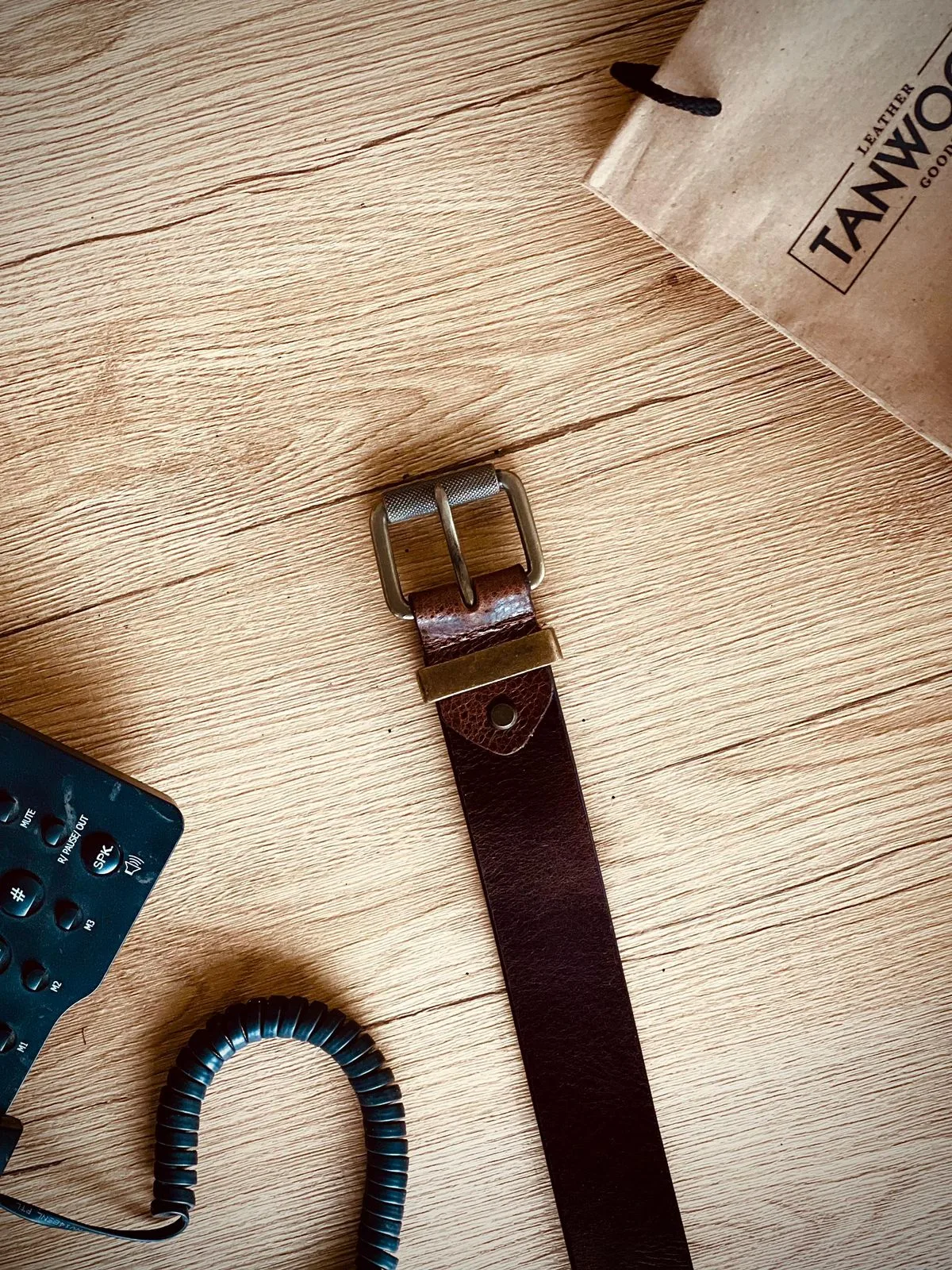 WhatsApp Image 2026-05-14 at 5.15.57 PM TANWOOD Pure Leather Vintage Raw - Belt - Image 1