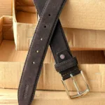 TANWOOD LEATHER Suede crafted - Belt