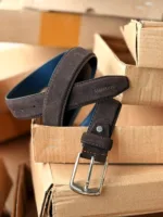 TANWOOD LEATHER Suede crafted - Belt - Image 2