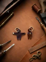 TANWOOD Pure Leather Hugman Keychain - Image 5