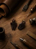 TANWOOD Pure Leather Hugman Keychain - Image 2