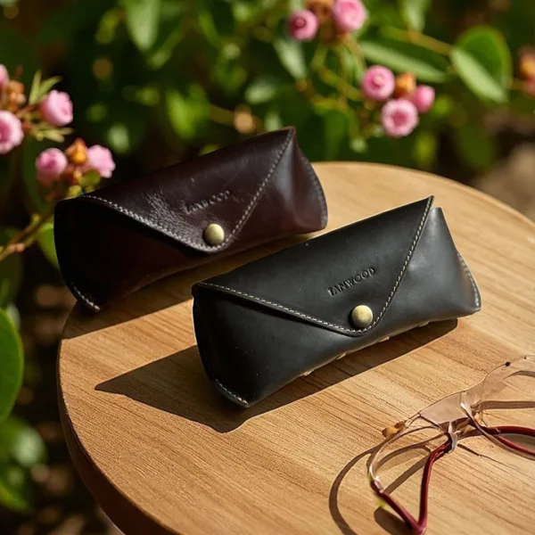 TANWOOD Pure Leather Eyewear - Case