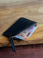 TANWOOD LEATHER Ezra Slim Card holder - Black - Image 4