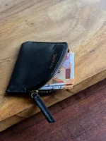 TANWOOD LEATHER Ezra Slim Card holder - Black - Image 3