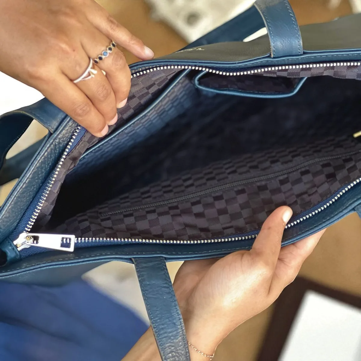 TANWOOD LEATHER AURA TOTE - Bag - Image 10