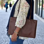 TANWOOD LEATHER AURA TOTE - Bag - Image 3