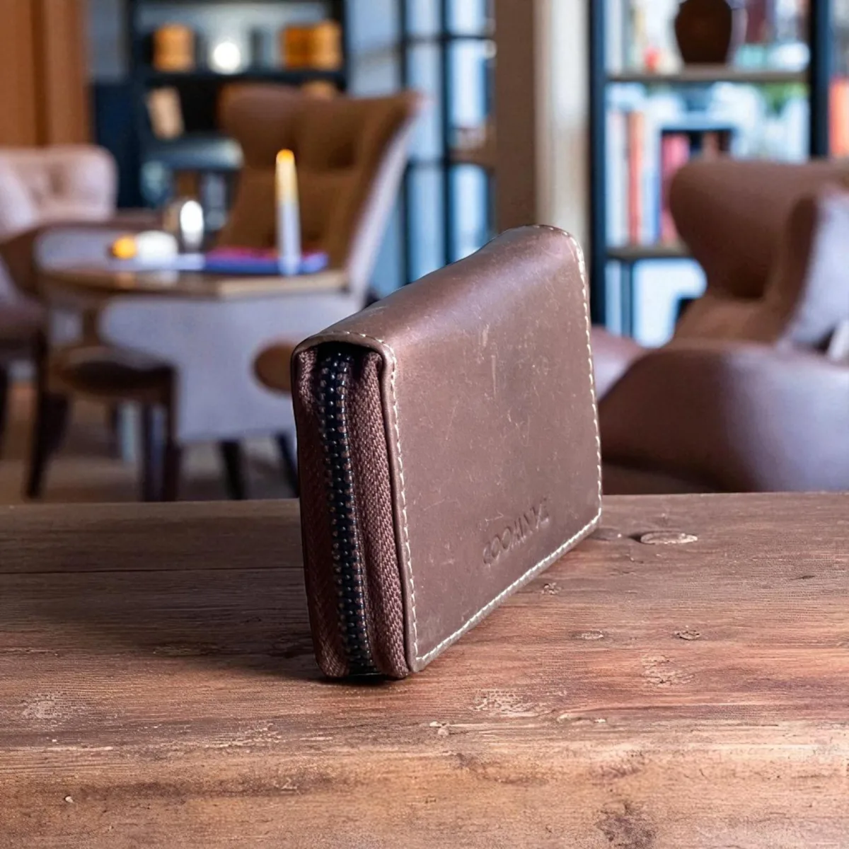 TANWOOD LEATHER Unisex Zipvault - Wallet - Image 6