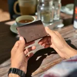 TANWOOD LEATHER Nano Flip Button - Wallet