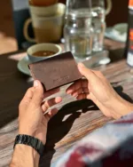 TANWOOD LEATHER Nano Flip Button - Wallet