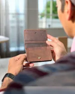 TANWOOD LEATHER Nano Flip Button - Wallet - Image 3