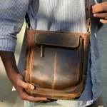 TANWOOD LEATHER RUSTIC SLING - BAG