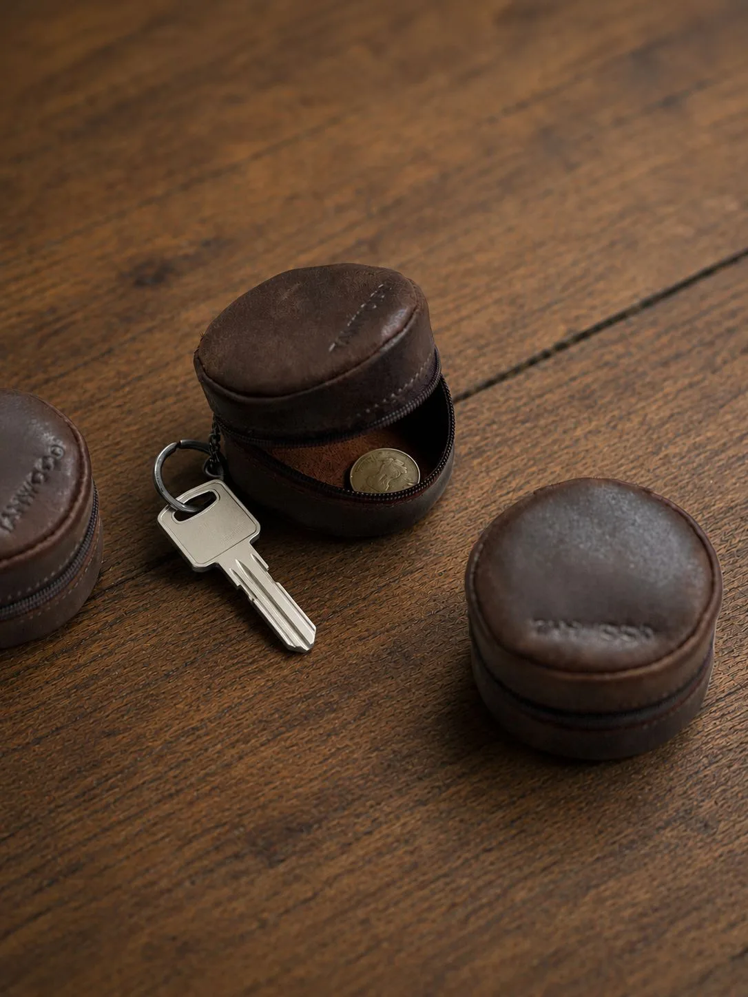 WhatsApp Image 2026-06-24 at 5.41.34 PM TANWOOD LEATHER Mini Round - Pouch - Image 1
