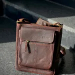 TANWOOD LEATHER RUSTIC SLING - BAG