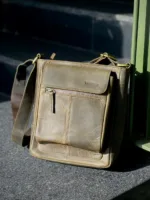 TANWOOD LEATHER RUSTIC SLING - BAG - Image 8
