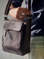 TANWOOD LEATHER RUSTIC SLING - BAG - Image 6
